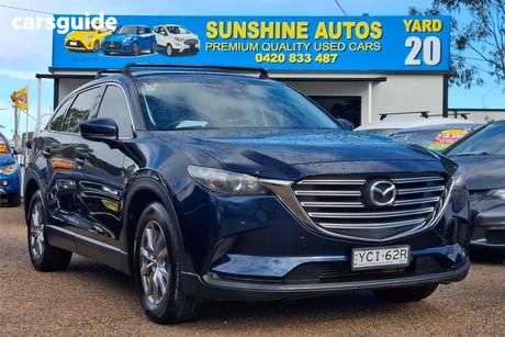 Blue 2017 Mazda CX-9 Wagon Touring (Awd)