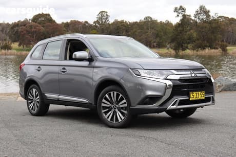 Grey 2018 Mitsubishi Outlander Wagon Es Adas 5 Seat (Awd)