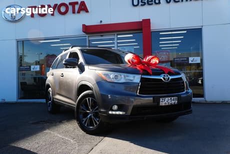 Grey 2015 Toyota Kluger Wagon Gxl (4X4)