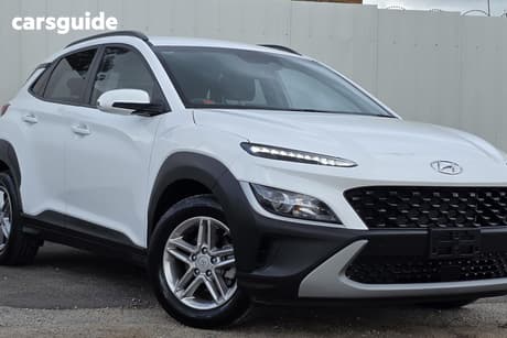 White 2023 Hyundai Kona Wagon (Fwd)