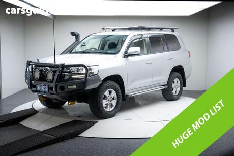 Silver 2017 Toyota Landcruiser Wagon Gxl (4X4)