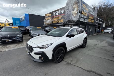 White 2024 Subaru Crosstrek Wagon Awd 2.0L