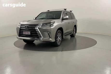 Silver 2019 Lexus LX450D Wagon