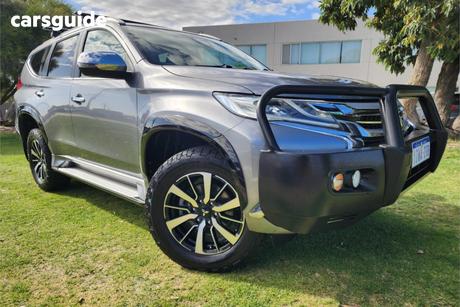 Grey 2017 Mitsubishi Pajero Sport Wagon Gls (4X4) 7 Seat