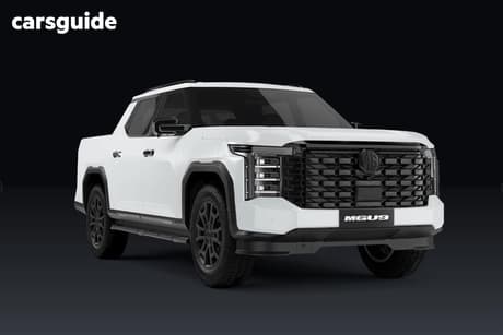 White 2026 MG Mgu9 Ute Tray BLACK EDITION 4X4