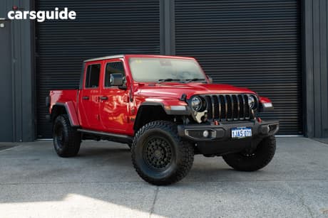 Red 2022 Jeep Gladiator Dual Cab Utility Night Eagle (4X4)