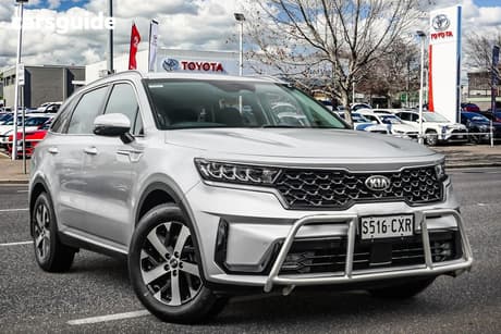 Silver 2021 Kia Sorento Wagon Sport 7 Seat