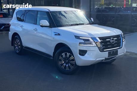 White 2026 Nissan Patrol Wagon Ti (4X4)