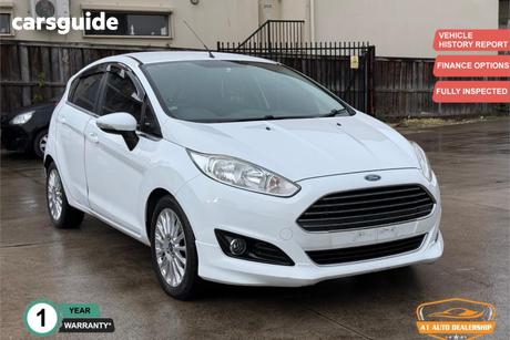 White 2014 Ford Fiesta Hatchback Sport