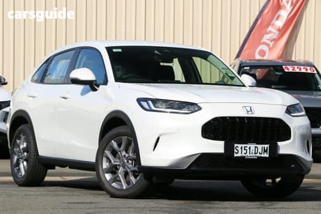 White 2026 Honda ZR-V SUV E:HEV X F
