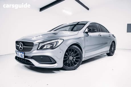 Grey 2018 Mercedes-Benz CLA200 Coupe 200
