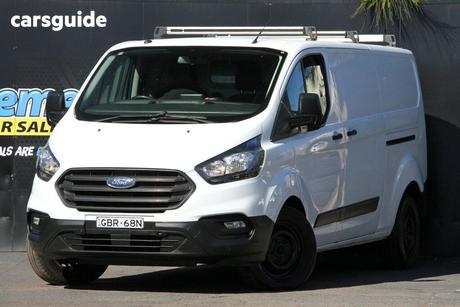 White 2018 Ford Transit Custom Van 340L (Lwb)