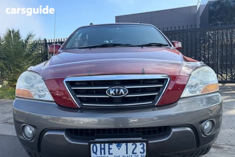 Red 2008 Kia Sorento Wagon Ex Global Circuit