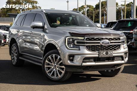 Silver 2023 Ford Everest Wagon Platinum (4Wd)