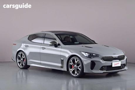 Silver 2020 Kia Stinger Sedan Gt (Red Leather)