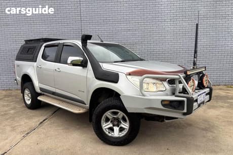 Silver 2012 Holden Colorado Ute Tray LTZ (4X4) RG