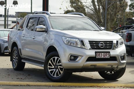 Silver 2015 Nissan Navara Dual Cab Utility St-X (4X4)
