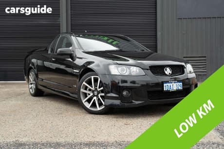 Black 2011 Holden Commodore Utility Ss-V