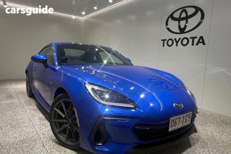 Blue 2022 Subaru BRZ Coupe S