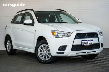 White 2012 Mitsubishi ASX Wagon (2Wd)