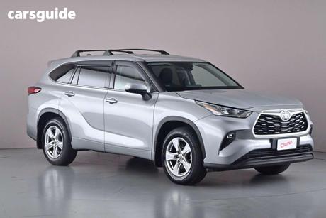 Silver 2022 Toyota Kluger Wagon Gx Awd