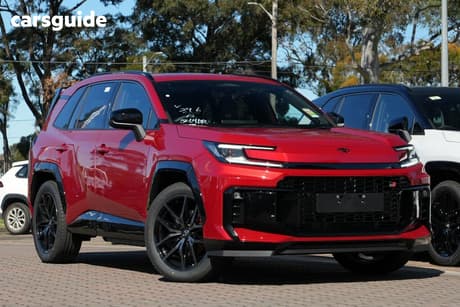 Red 2026 Toyota RAV4 Wagon Cruiser (Awd) Hev