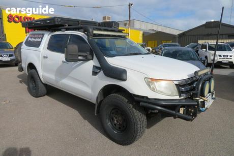 White 2013 Ford Ranger Ute Tray