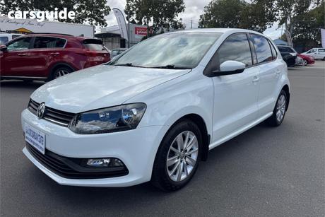 White 2018 Volkswagen Polo Hatchback Urban (66Tsi)