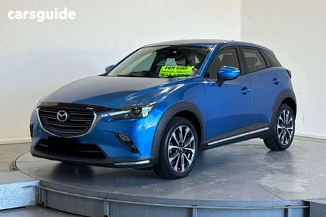 Blue 2019 Mazda CX-3 Wagon S Touring (Fwd)