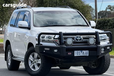 White 2020 Toyota Landcruiser Wagon Lc200 Gxl (4X4)