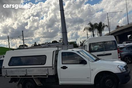 White 2004 Holden Rodeo Cab Chassis Dx