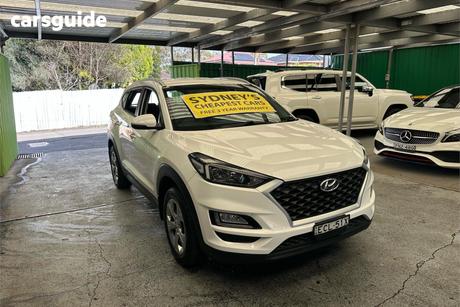 White 2019 Hyundai Tucson Wagon Go (Fwd)