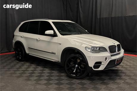 White 2013 BMW X5 Wagon Xdrive 30D