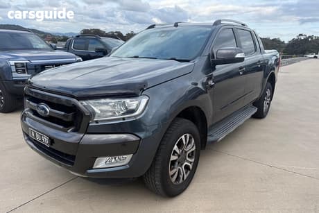 Grey 2016 Ford Ranger Dual Cab Pick-up Wildtrak 3.2 (4X4)