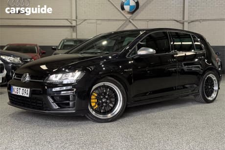 Black 2017 Volkswagen Golf Hatchback R