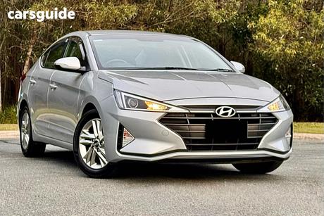 Silver 2020 Hyundai Elantra Sedan Active