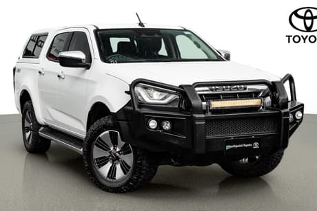 White 2022 Isuzu D-MAX Crew Cab Utility Ls-U+ (4X4)