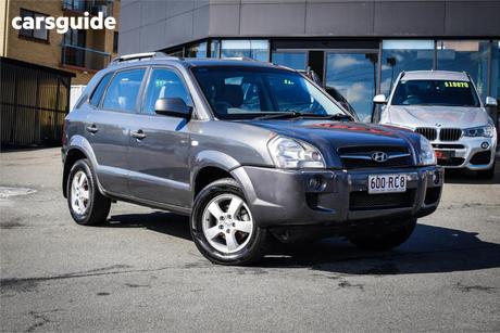 Grey 2008 Hyundai Tucson Wagon City Sx