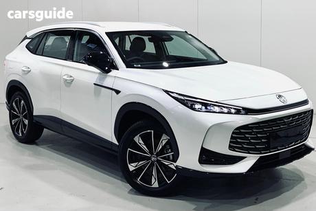 White 2025 MG HS Wagon Excite