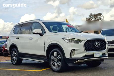 White 2021 LDV D90 Wagon Executive (4Wd) D20
