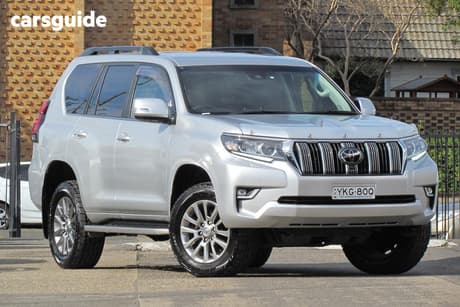Silver 2021 Toyota Landcruiser Prado Wagon Vx