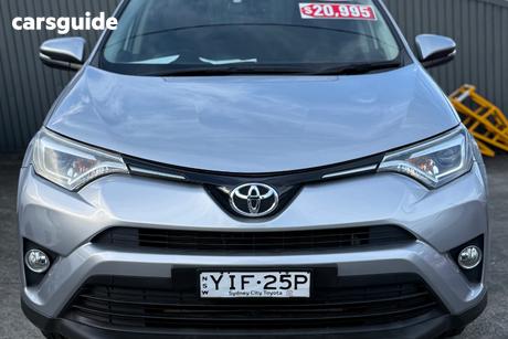 Silver 2017 Toyota RAV4 Wagon Gxl (4X4)