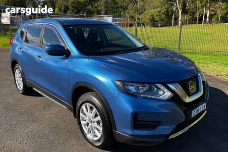 Blue 2018 Nissan X-Trail Wagon St (2Wd)