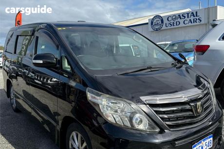 Black 2012 Toyota Alphard Wagon Sr