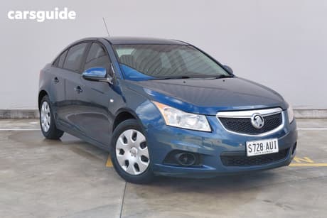 Blue 2012 Holden Cruze Sedan Cd