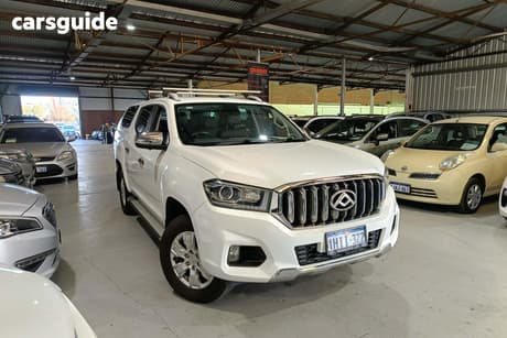 White 2021 LDV T60 Double Cab Utility Luxe (4X4)