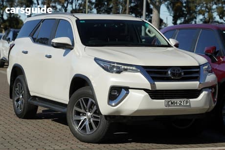 White 2020 Toyota Fortuner Wagon Crusade