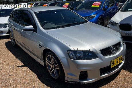 Silver 2012 Holden Commodore Sportswagon Sv6