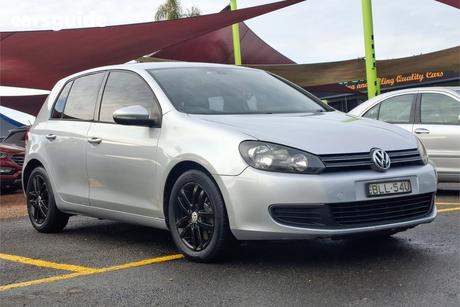 Silver 2009 Volkswagen Golf Hatchback 118 Tsi Comfortline