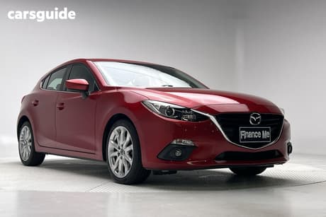 Red 2016 Mazda 3 Hatchback Sp25